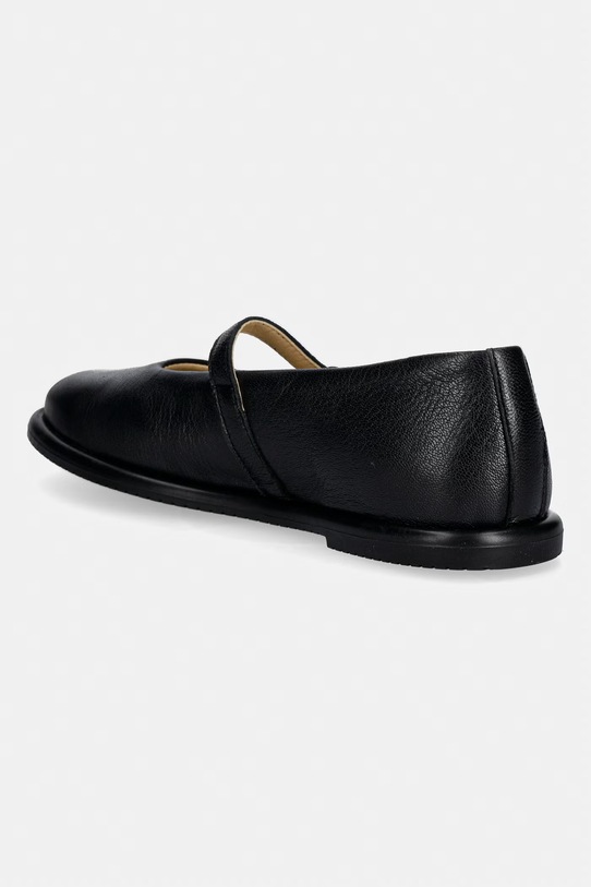 Obuwie Fly London baleriny skórzane DEIK412FLY P145412003 czarny