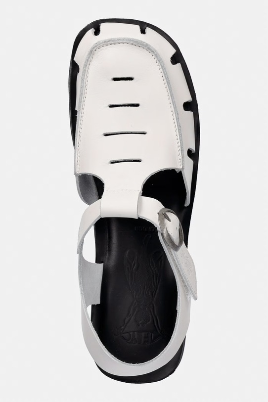 Fly London sandały skórzane EFAI392FLY biały P145392004