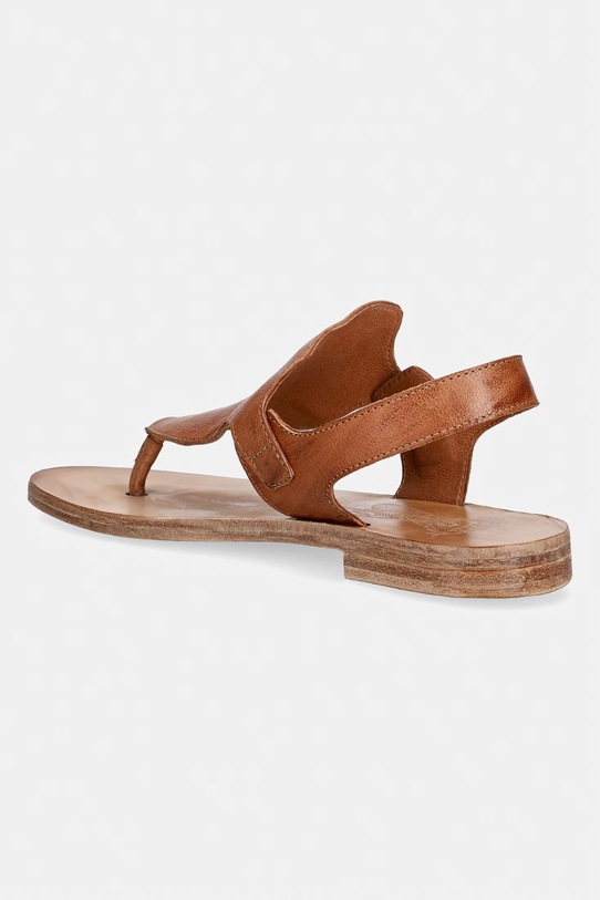 Obuwie Fly London sandały skórzane MAEL468FLY P145468001 brązowy