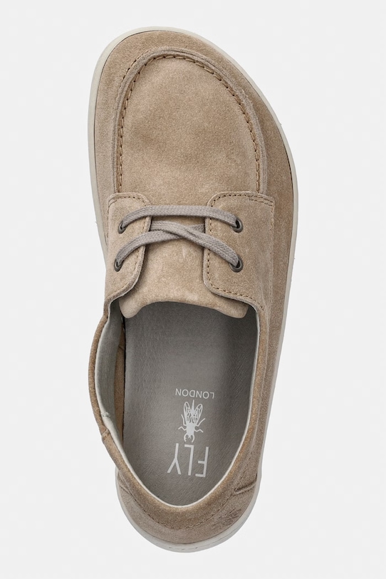 Fly London mokasíny dámske semišové NELT750FLY béžová P601750004