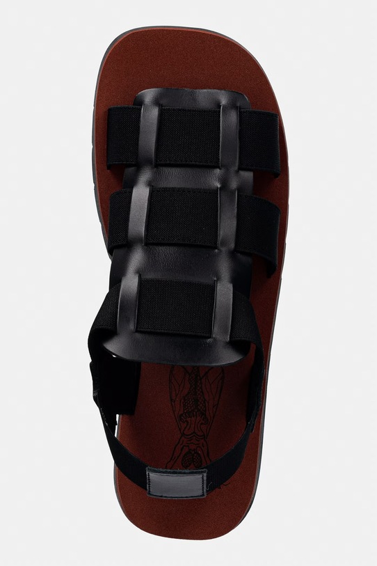 Fly London sandały SAMB245FLY czarny P145245000