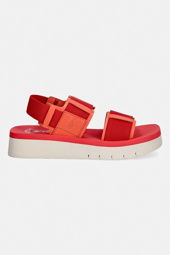 Fly London sandały SORU277FLY P145277005 pomarańczowy SS26