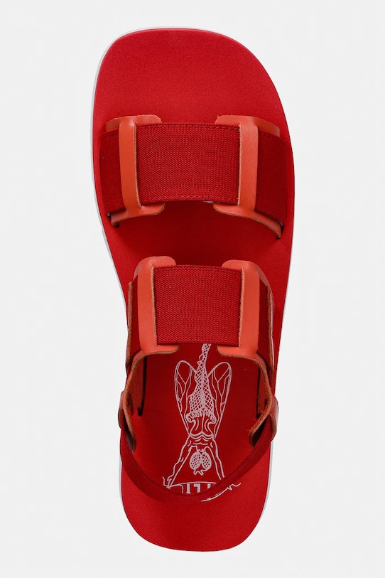 Fly London sandały SORU277FLY pomarańczowy P145277005