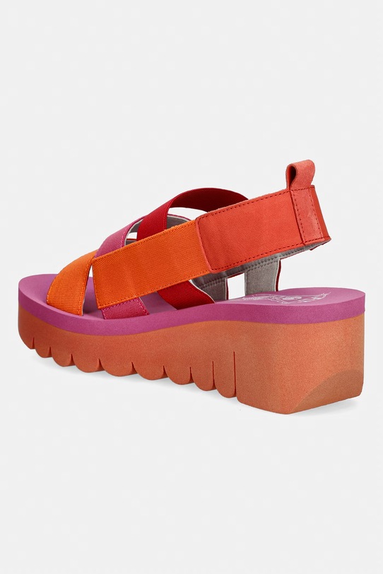 Obuwie Fly London sandały YERE847FLY P144847012 pomarańczowy