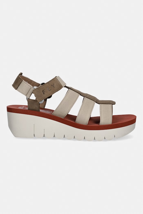 Sandále Fly London YOJI198FLY P145198002 hnedá SS26