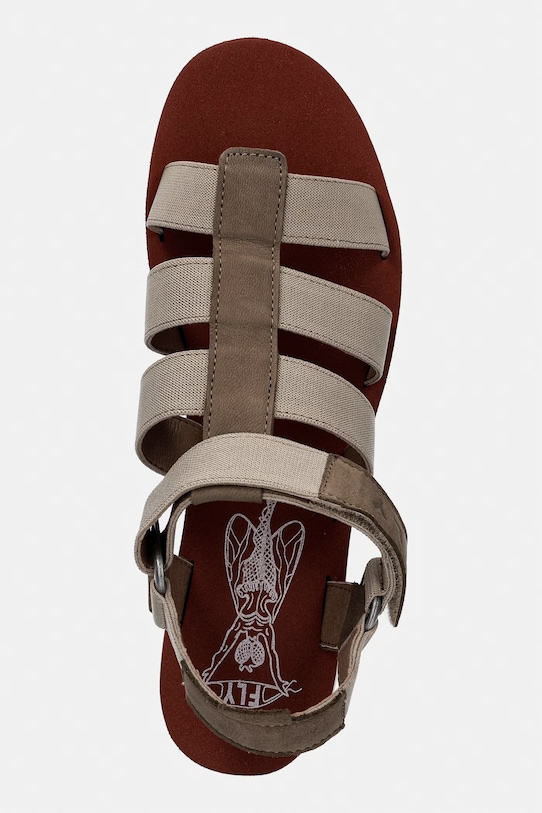 Sandále Fly London YOJI198FLY hnedá P145198002