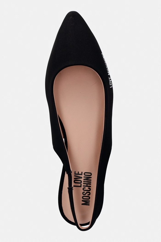 Love Moschino baleriny czarny JA11021G1OIM0000