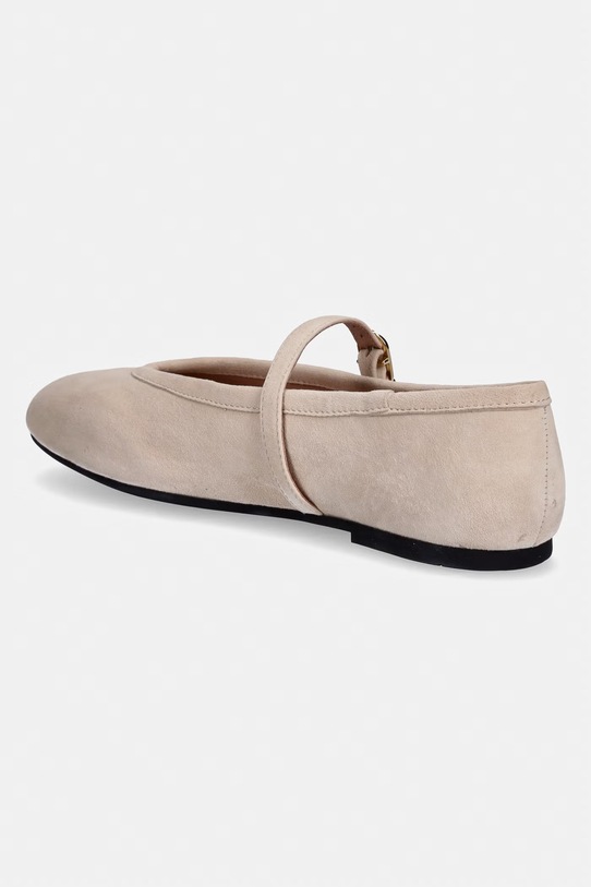 Boty Semišové baleríny Love Moschino JA11101G1OJA0104 béžová