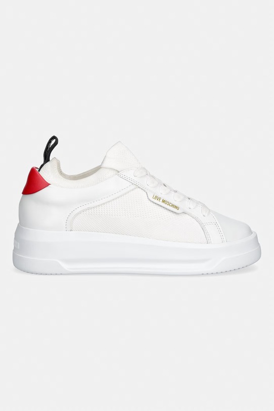 Tenisky Love Moschino JA15055G1OIZ010B bílá SS26