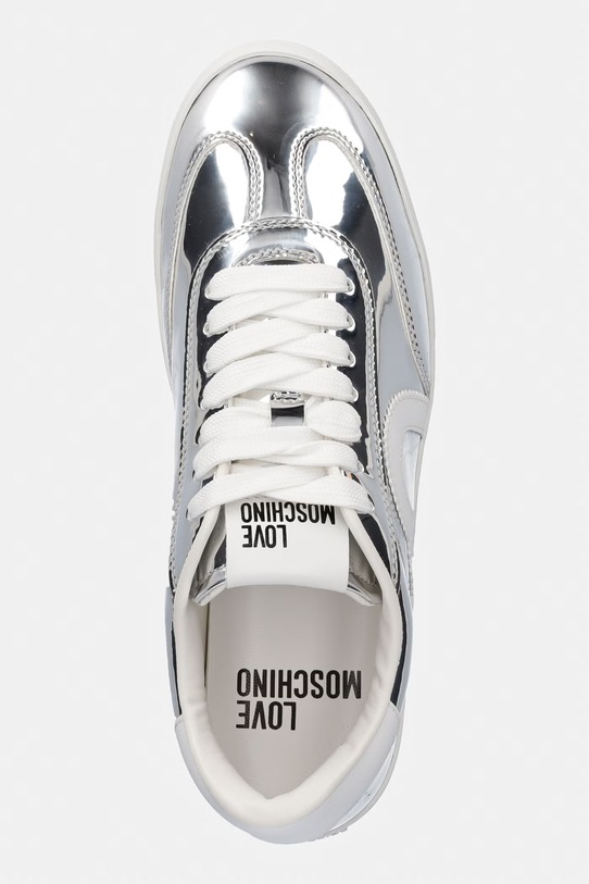 Tenisky Love Moschino stříbrná JA15112G1OJE0902
