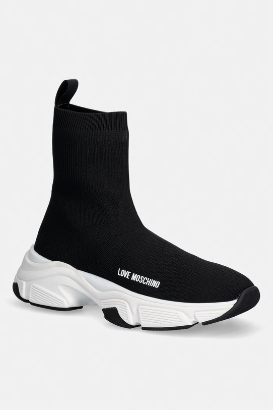 Love Moschino sneakersy pozostałe czarny JA15386G1OIY8000