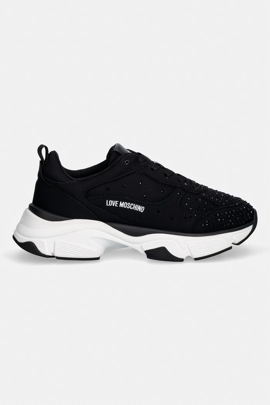 Love Moschino sneakersy JA15406G1OIM0000 czarny SS26