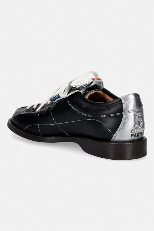 Kožené poltopánky Kenzo Derby čierna FG52DB120L50