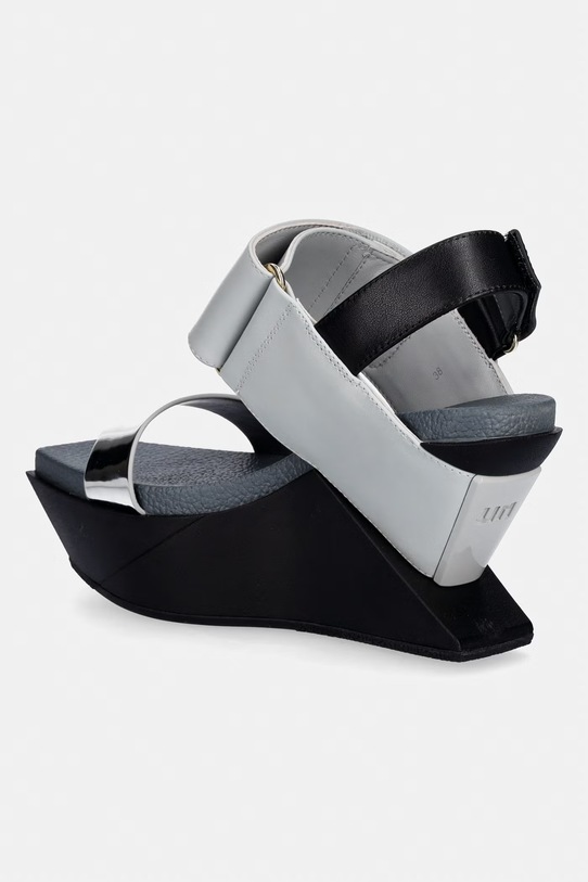 Obuwie United Nude sandały z odkrytą piętą Delta Wedge Sandal 1041397716 szary