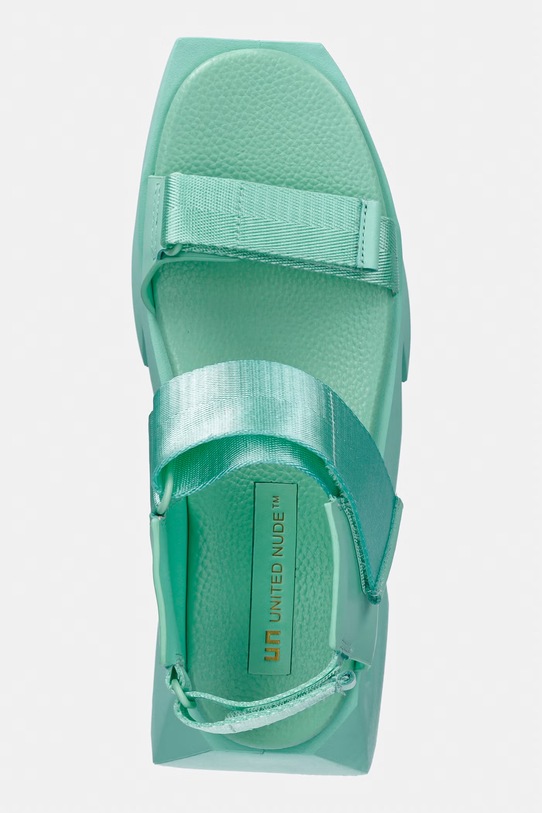 United Nude sandále na platforme dámske Bull Run tyrkysová 1089896316