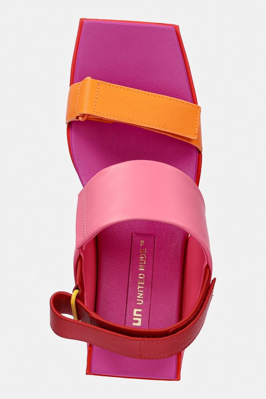 United Nude sandále na platforme dámske kožené Brutt Sandal ružová 1098396416
