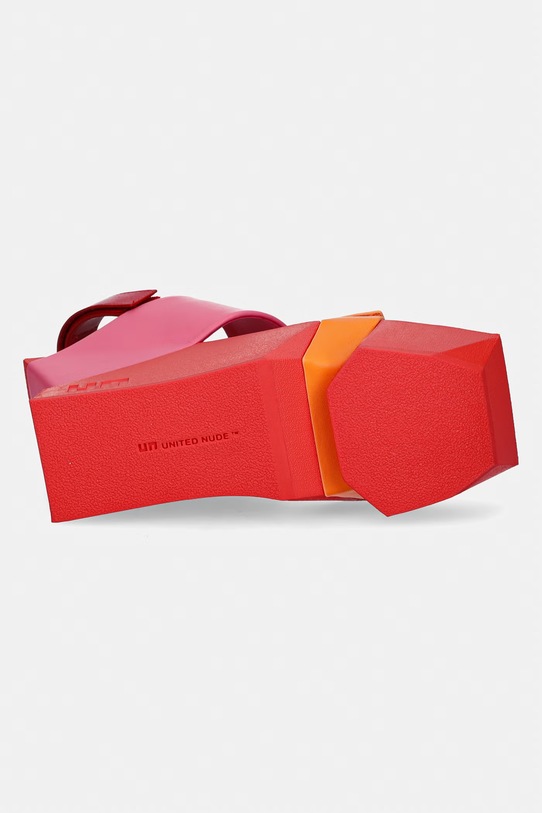 United Nude sandále na platforme dámske kožené Brutt Sandal 1098396416 ružová