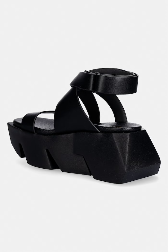 Obuwie United Nude sandały na platformie skórzane Bull Way 109850116 czarny