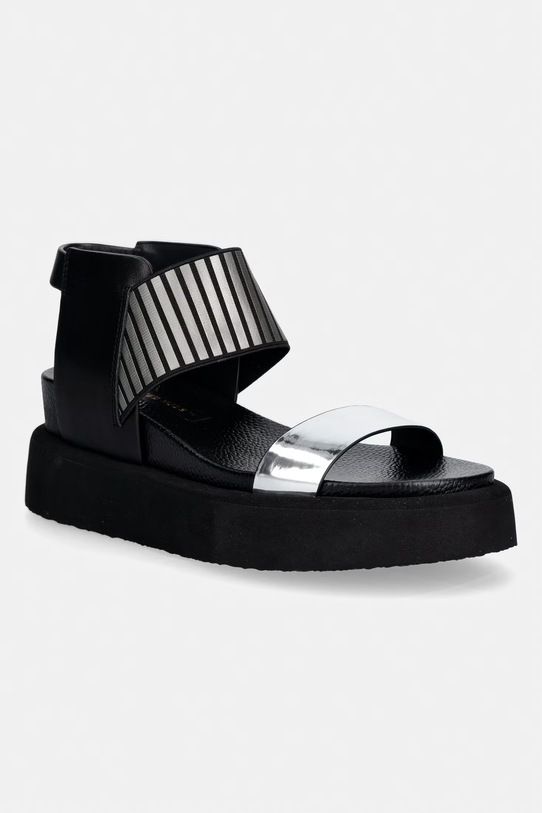United Nude sandały Rico Sandal II tekstylny czarny 1101493916