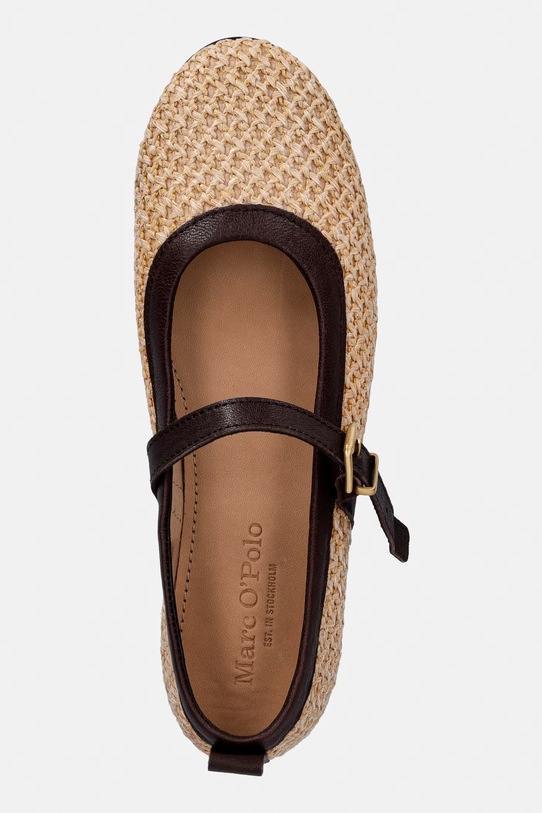 Marc O'Polo baleriny Gina 1M beżowy 60219173003633