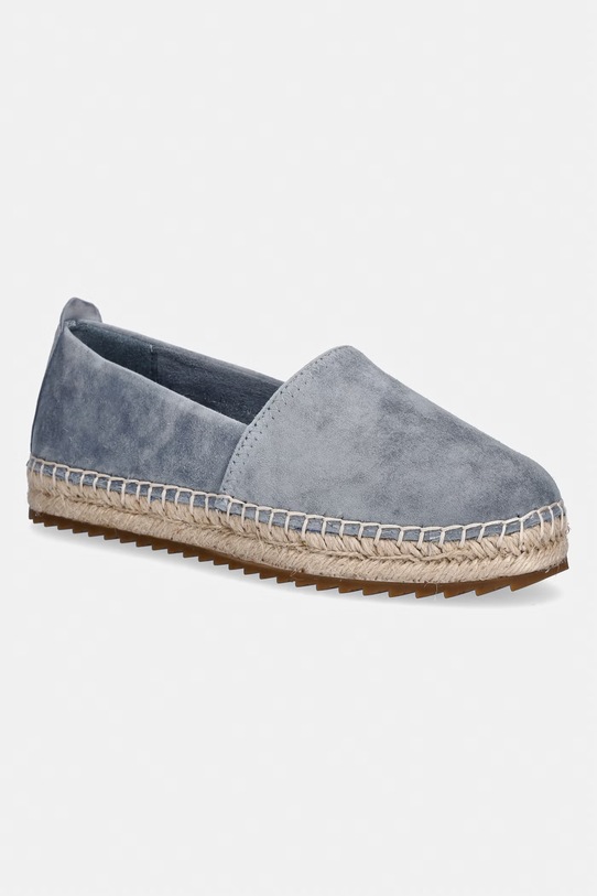 Marc O'Polo espadryle damskie zamszowe Gem 6B niebieski 60315613802305