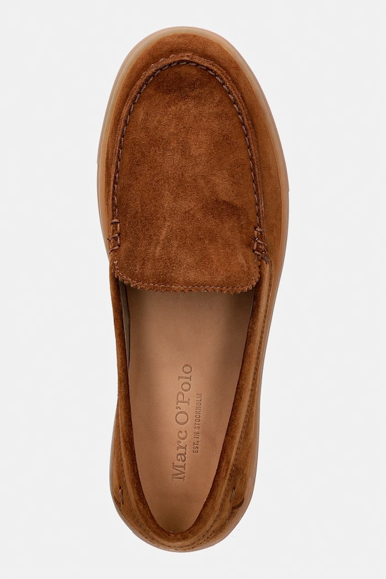Marc O'Polo mokasyny zamszowe Kara 2B brązowy 60219163201325