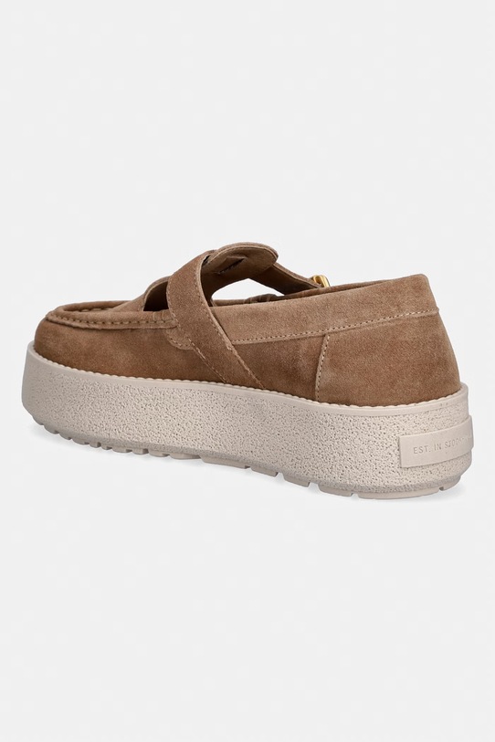 Obuwie Marc O'Polo półbuty zamszowe Pia 6B 60116343204325 brązowy