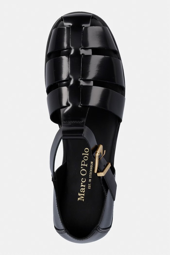 Marc O'Polo sandały skórzane Fiona 3E czarny 60218631101189