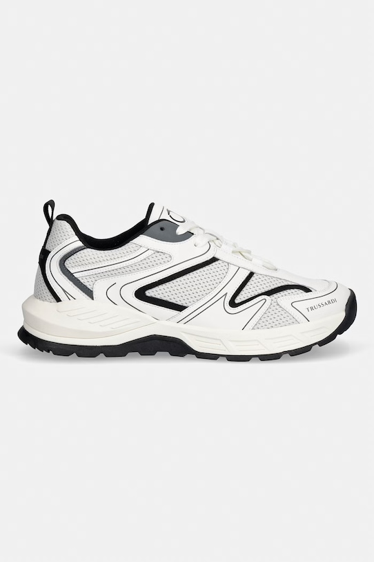 Trussardi sneakersy damskie N069S001003N.OB biały SS26