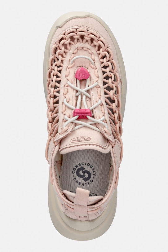 Keen сандали обувки с покрити пръсти дамски UNEEK розов 1032206