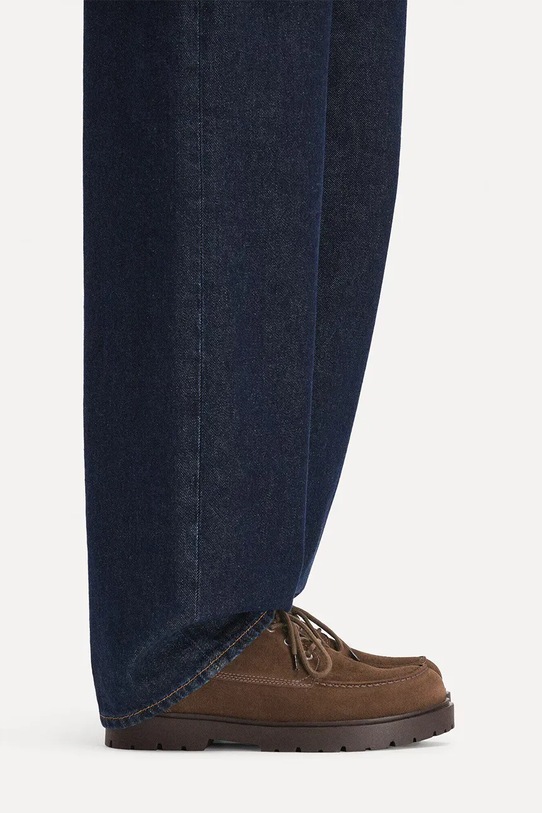 Birkenstock Highwood Moc Lace Low półbuty na płaskim obcasie damskie zamszowe 1031912