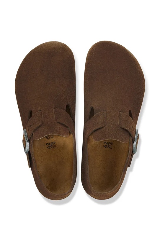 Birkenstock London poltopánky dámske kožené 1032084 hnedá