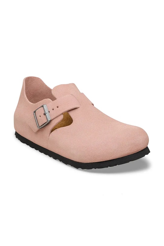 Birkenstock London półbuty damskie skórzane 1031653 różowy SS26