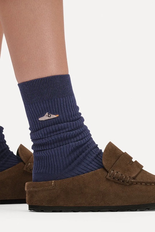 Birkenstock klapki zamszowe Naples 1031701