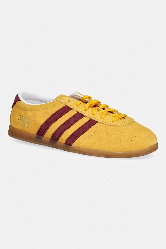 adidas Originals Gazelle Lo Pro sneakersy damskie zamszowe żółty IH6946