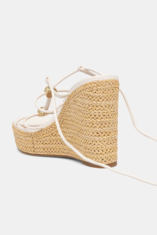 Obuwie Steve Madden sandały na koturnie Tulym 11005448.253 beżowy