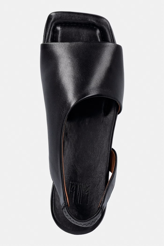 Billi Bi sandały skórzane A6500 070 czarny A6500.070