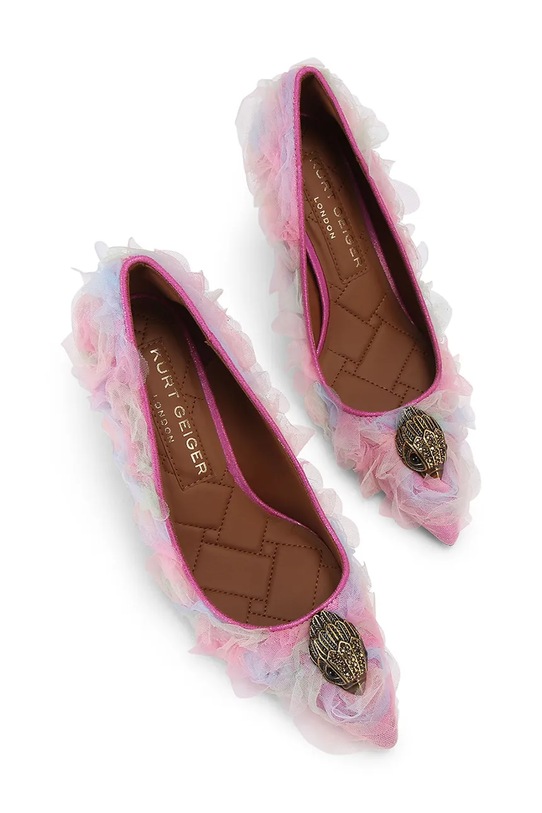 Kurt Geiger London szpilki Belgravia Eagle Court 3939957609 różowy SS26