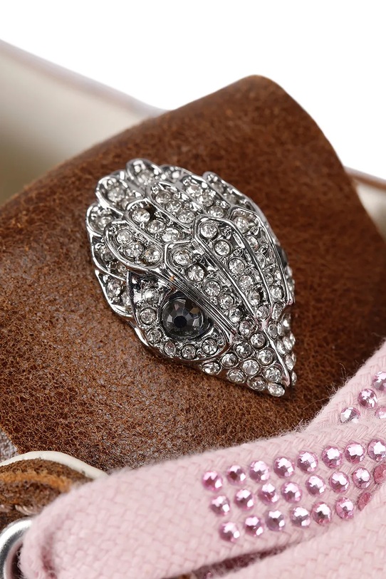 Kurt Geiger London Islington Sneaker sneakersy damskie skórzane 4396031219 brązowy