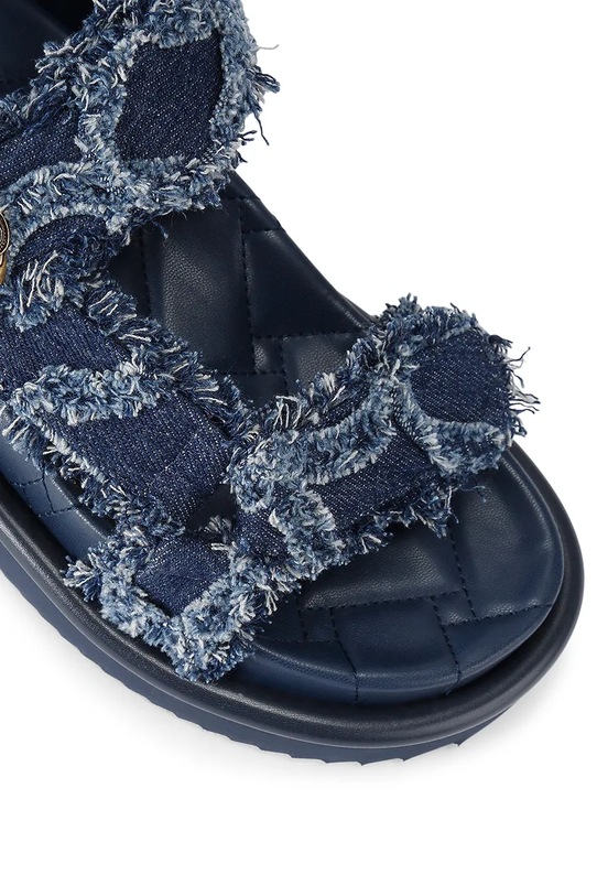 Kurt Geiger London sandały z odkrytą piętą damskie Orson Sandal niebieski 4461686669