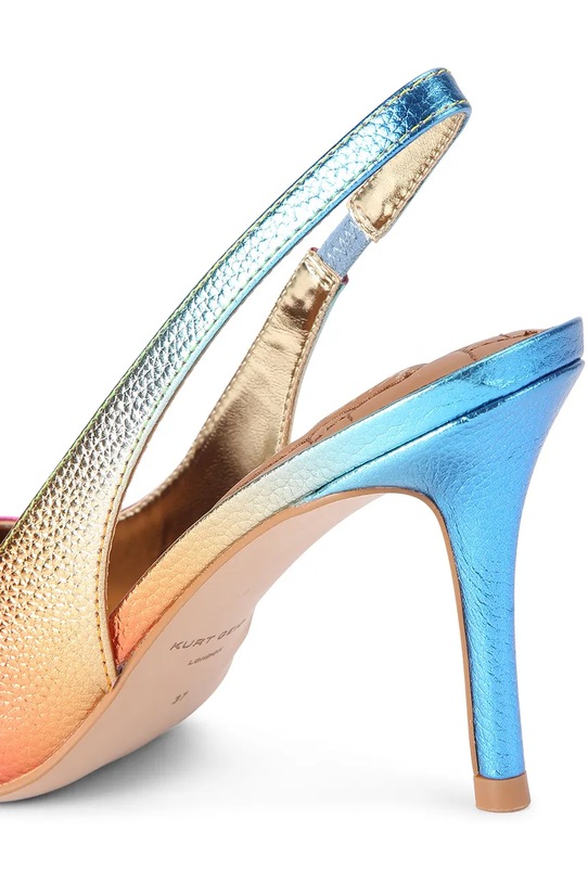 Cipők Kurt Geiger London tűsarkú bőr Belgravia Sling 85 5595399019 többszínű