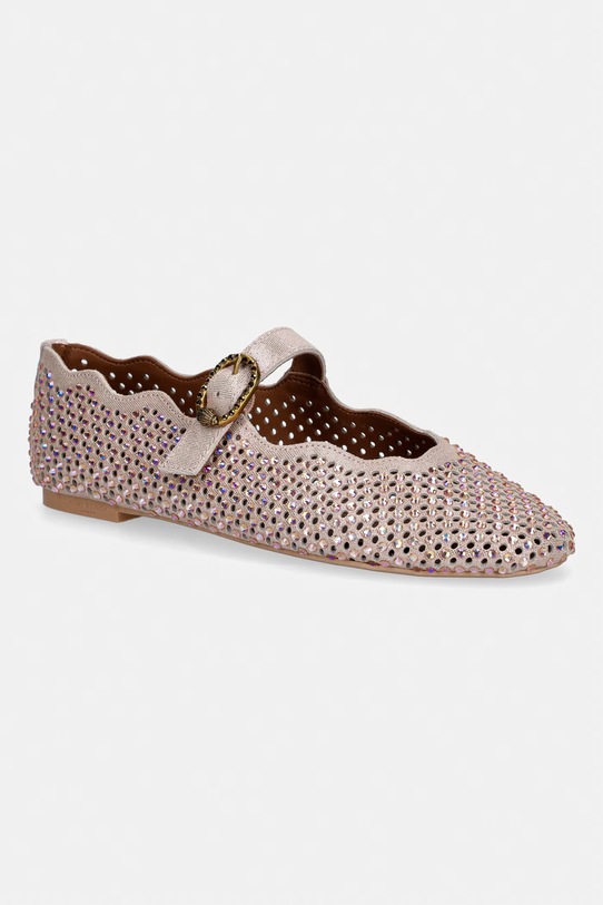 Kurt Geiger London baleriny Wavy Mayfair Ballet Flat beżowy 5596424209