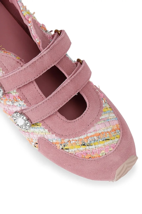 Kurt Geiger London Islington Mary Jane sneakersy damskie różowy 5597657629