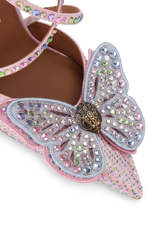 Kurt Geiger London tűsarkú Butterfly Strap Court rózsaszín 5610453069