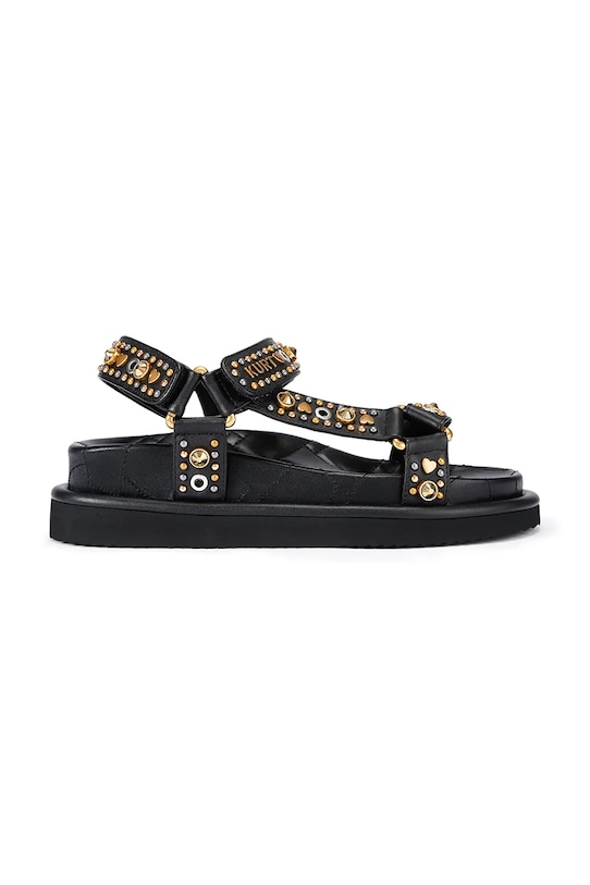 Kurt Geiger London sandały damskie skórzane Orson Sandal czarny 4461609109