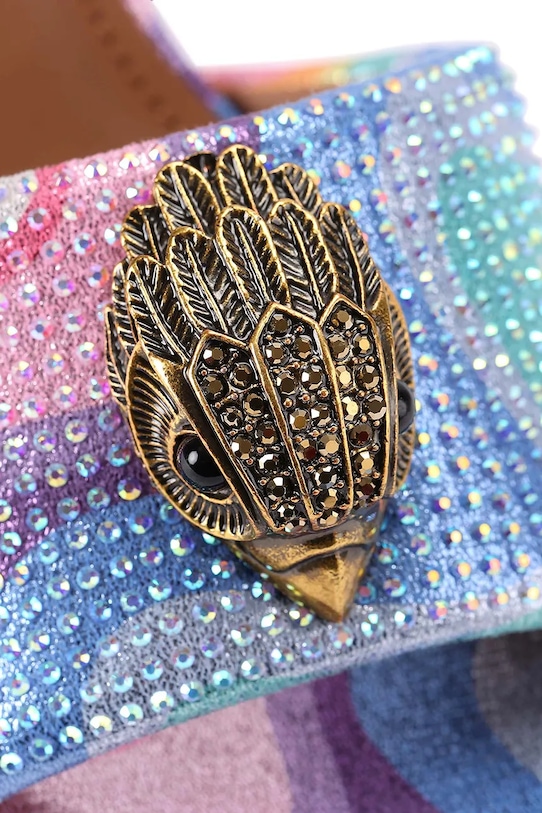 Kurt Geiger London sandały na koturnie Kensington Platform Sdl 9798869609 multicolor