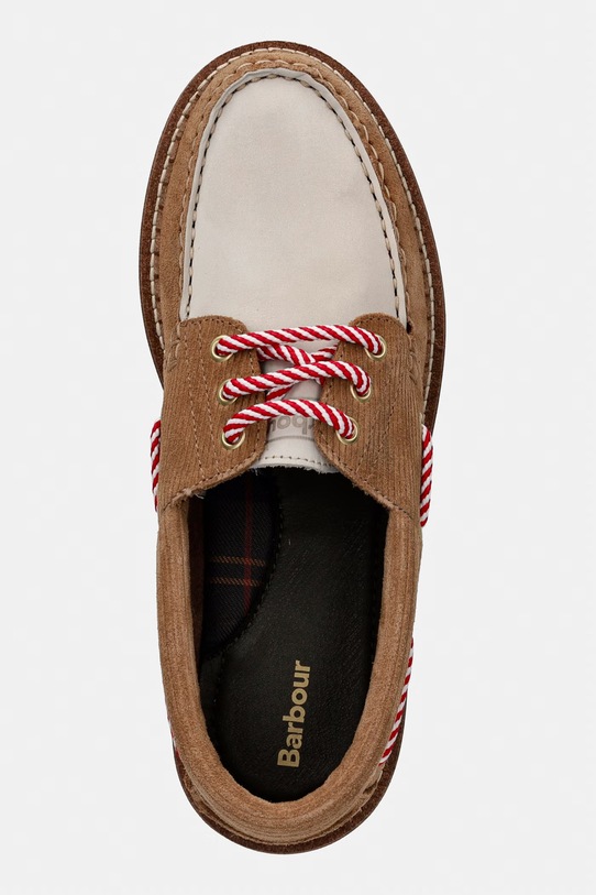 Barbour LFO0798BE11 mokasyny damskie brązowy LFO0798BE11