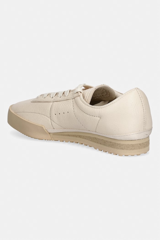 Obuwie Lacoste sneakersy skórzane Aura 50SFA0161.2R2 beżowy