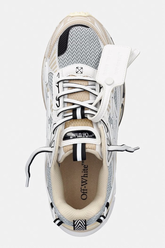 Off-White Be Right Back sneakersy damskie szary W289S6F001