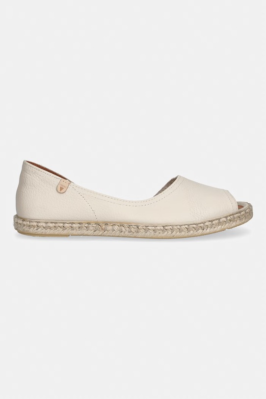 Verbenas espadryle damskie skórzane CRUZ NUCLEO/GAL 0300521073.CRUDO beżowy SS26
